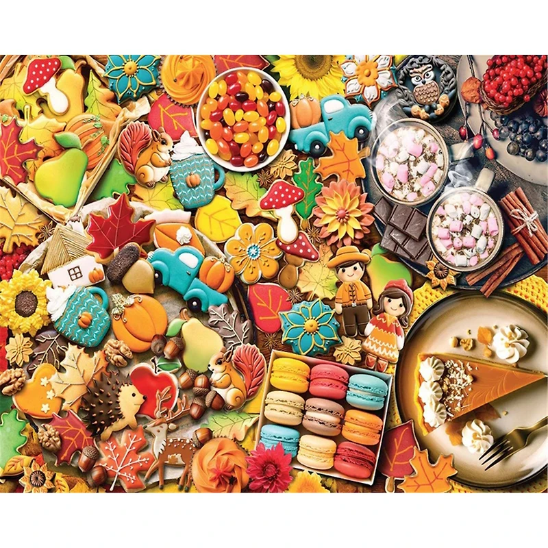 Fall Treats 1000 Piece Puzzle