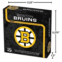 NHL Boston Bruins 2026 Box Calendar