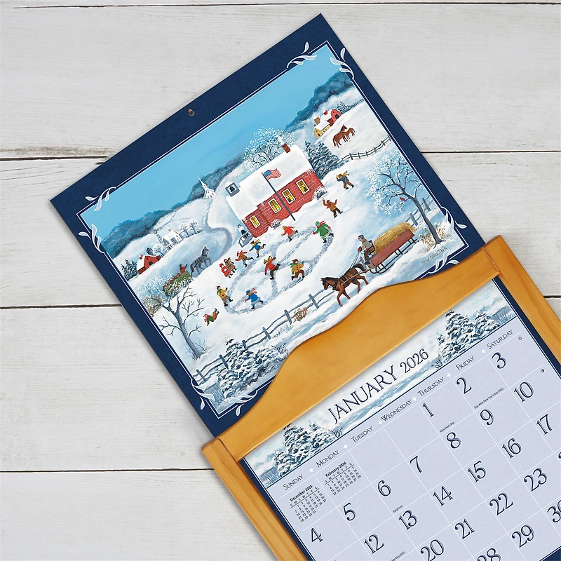 Lang Folk Art 2026 Special Edition Wall Calendar with Print
