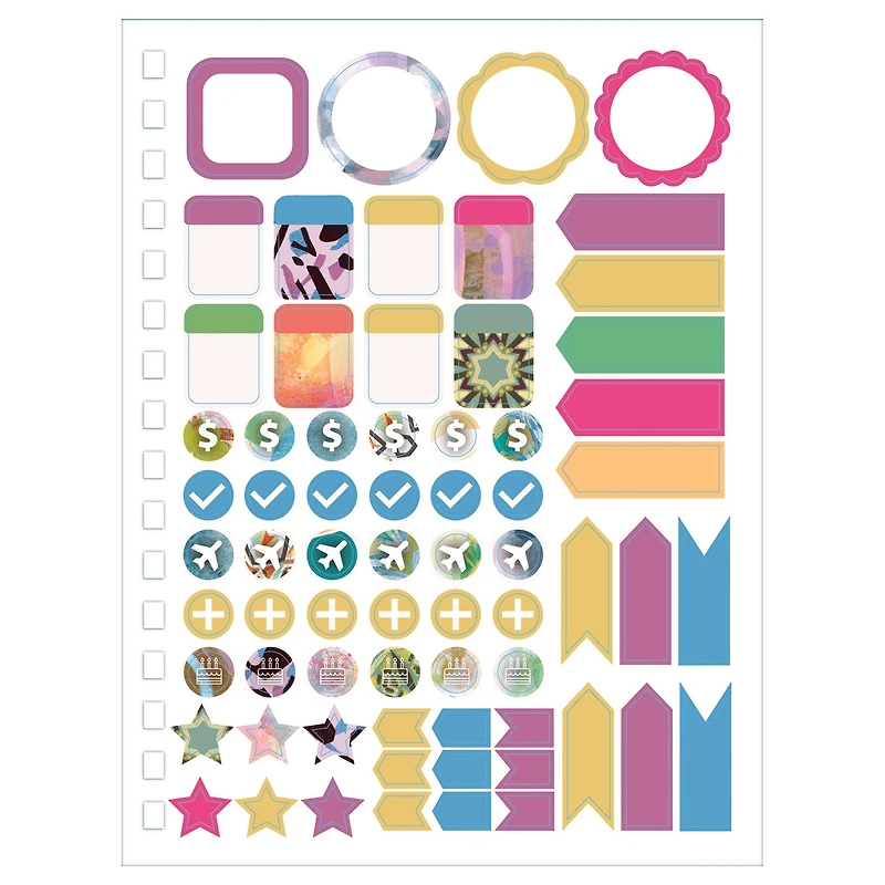 Abstract Expressions Plan It 2027 Engagement Calendar