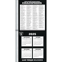NFL Las Vegas Raiders 2026 Wall Calendar