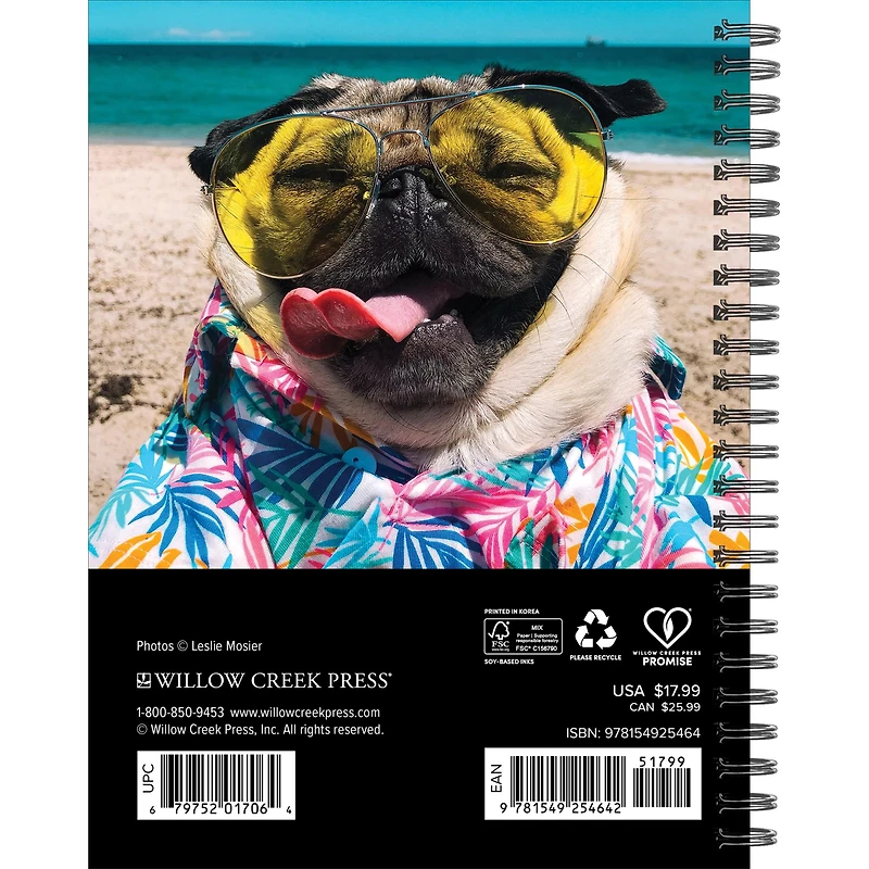 Doug The Pug 2026 Engagement Calendar - Online Only
