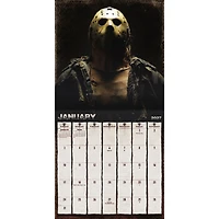 Horror Collection 2027 Wall Calendar
