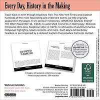 The New York Times Headlines In History 2026 Box Calendar - Online Only