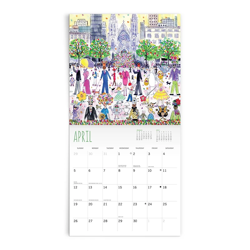 Michael Storrings Classic 2026 Wall Calendar - Online Only
