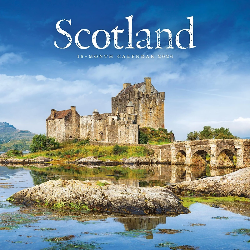Scotland 2026 Wall Calendar