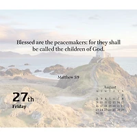 Bible Verses 2027 Box Calendar