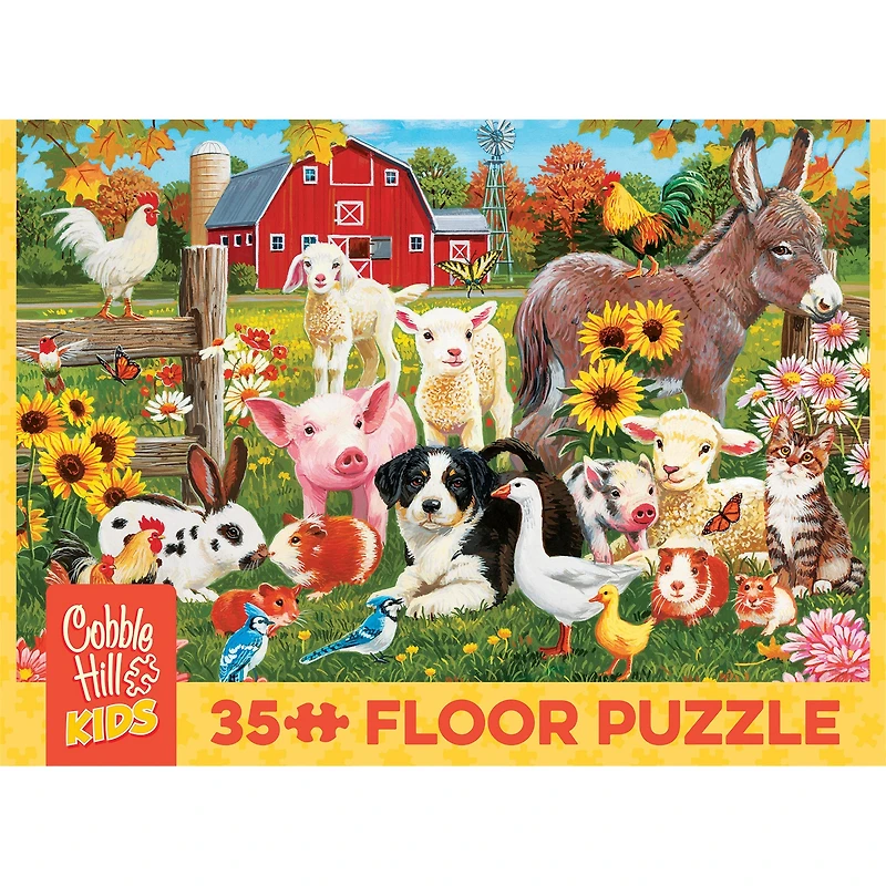 Farmyard Greetings 35 Piece Floor Puzzle