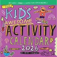 Kids Awesome Activity 2026 Wall Calendar