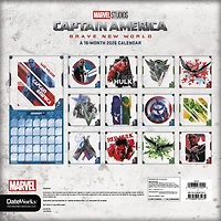 Captain America: Brave New World 2026 Wall Calendar - Online Only