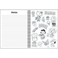 PEANUTS® Monthly/Weekly 2027 Coloring Engagement Calendar