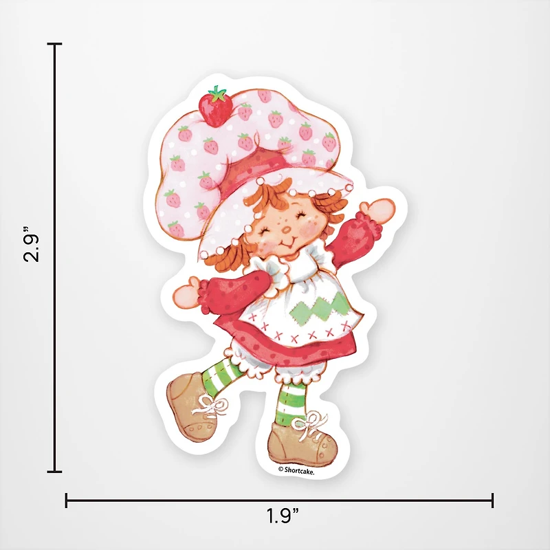 Strawberry Shortcake Vinyl Sticker