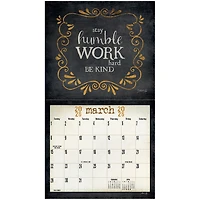 Words To Live By 2026 Deluxe Wall Calendar
