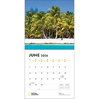 National Georgraphic Most Beautiful Places 2026 Wall Calendar