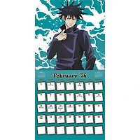 Jujutsu Kaisen 2026 Wall Calendar - Online Only
