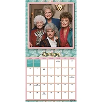 Golden Girls Exclusive with Print 2026 Deluxe Wall Calendar