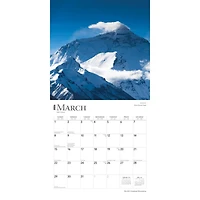 Worlds Greatest Mountains 2026 Wall Calendar - Online Only