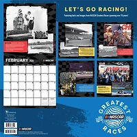 Nascar Great Races 2026 Wall Calendar
