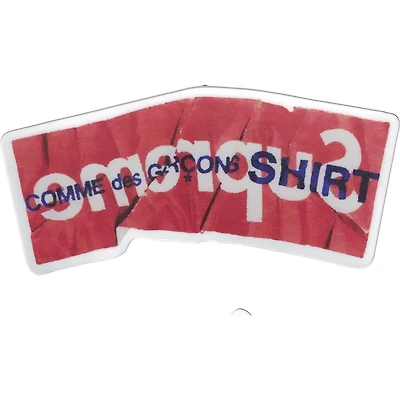 CDG Supreme Vinyl Sticker