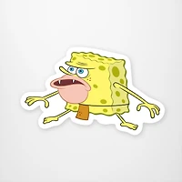 Primitive SpongeBob Vinyl Sticker