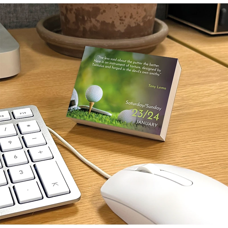 Golf Quips 2027 Small Box Calendar