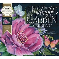 Midnight Garden Special Edition with Print 2027 Wall Calendar