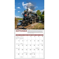 Steam Trains 2027 Wall Calendar