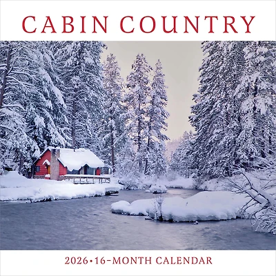 Cabin Country 2026 Wall Calendar