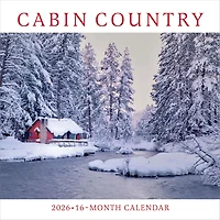 Cabin Country 2026 Wall Calendar