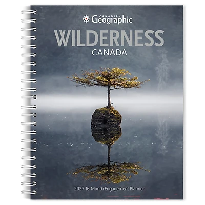 Canadian Geographic Wilderness Canada 2027 Engagement Calendar