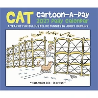 Cat Cartoon-A-Day by Jonny Hawkins 2027 Box Calendar
