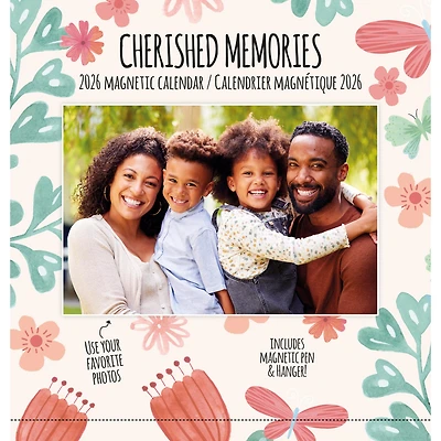 Cherished Memories Photo 2026 Mini Magnetic Calendar