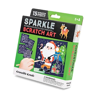 Christmas Sparkle Scratch Art Kit