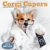 Corgi Capers 2027 Wall Calendar
