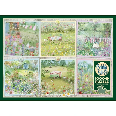 Cottage Gardens 1000 Piece Puzzle - Online Only