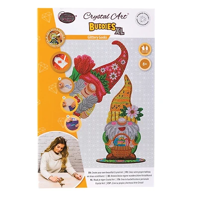 Crystal Art Deco Kit: Spring Gnomes (Set of 2) - Online Only