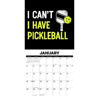 Pickleball 2026 Wall Calendar