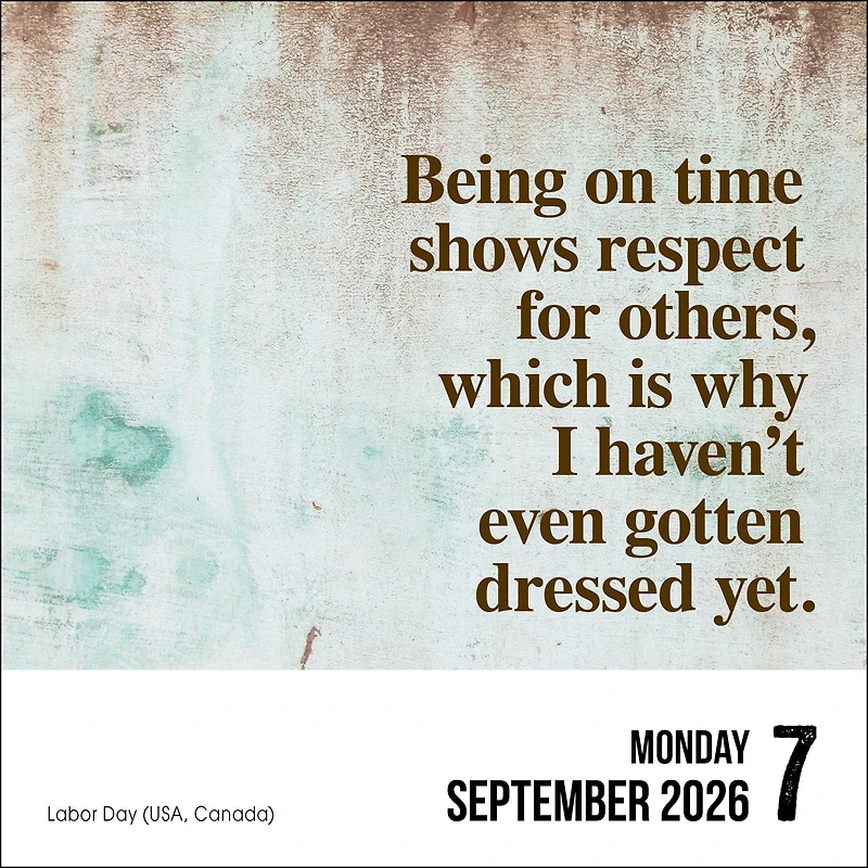 Unspirational 2026 Box Calendar - Online Only