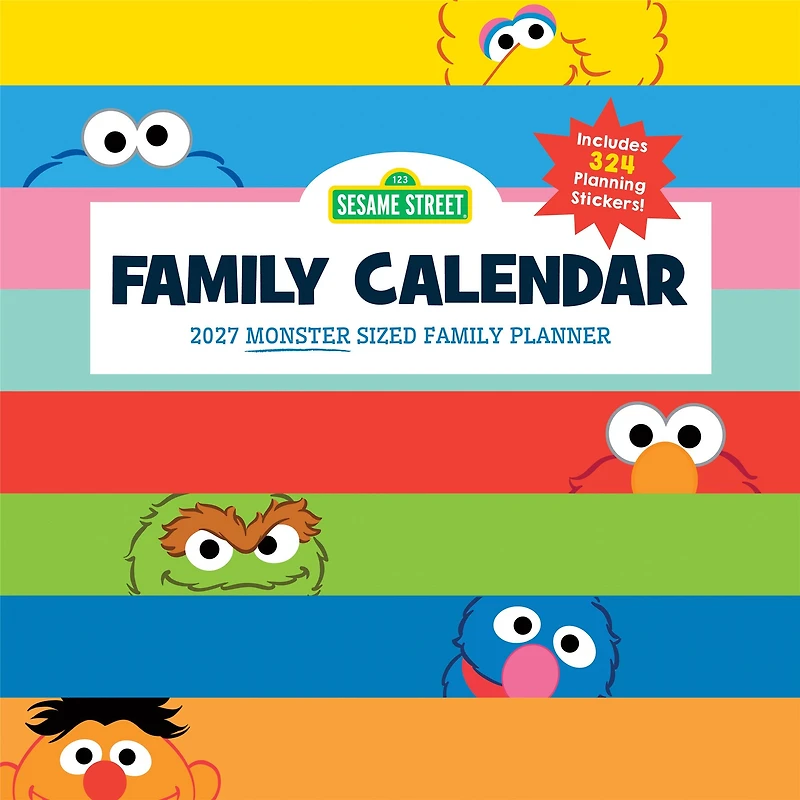 Sesame Street 2027 Wall Calendar - Online Only