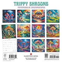 Trippy Shrooms 2027 Wall Calendar