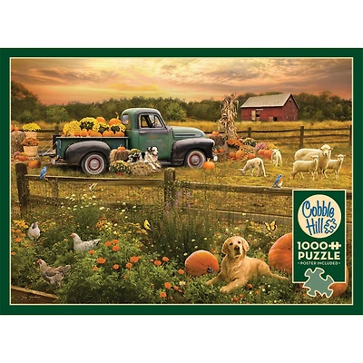 Harvest Time 1000 Piece Puzzle Cobble Hill