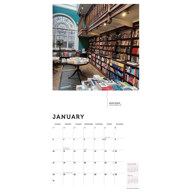 This Is My Bookstore 2027 Wall Calendar - Online Only