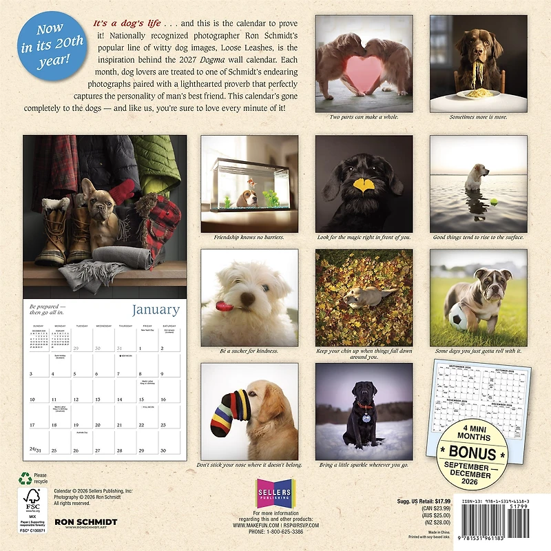 Dogma 2027 Wall Calendar