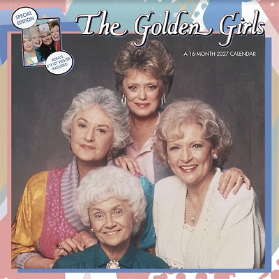 Golden Girls Exclusive with Print 2027 Wall Calendar