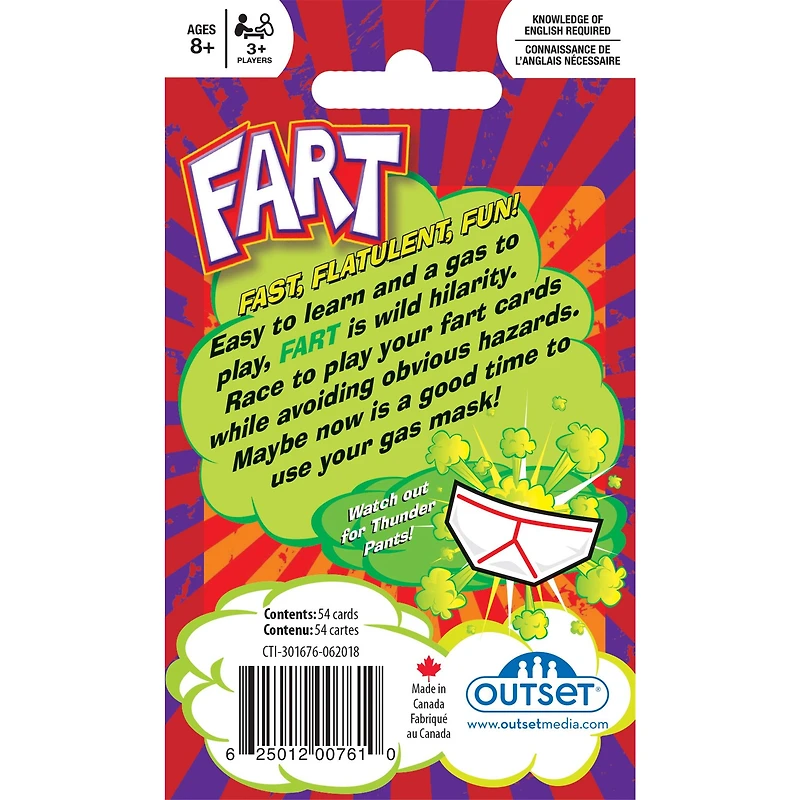 Fart Card Game