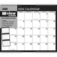 Office Triview 2026 Wall Calendar