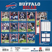 NFL Buffalo Bills 2026 Wall Calendar