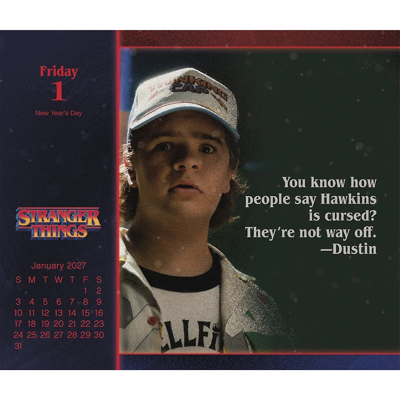 Stranger Things 2027 Box Calendar