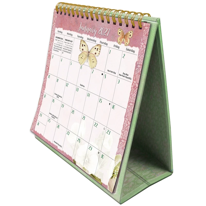 Butterflies 2027 Easel Calendar - Online Only