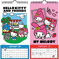 Hello Kitty and Friends 2026 Mini Poster Calendar